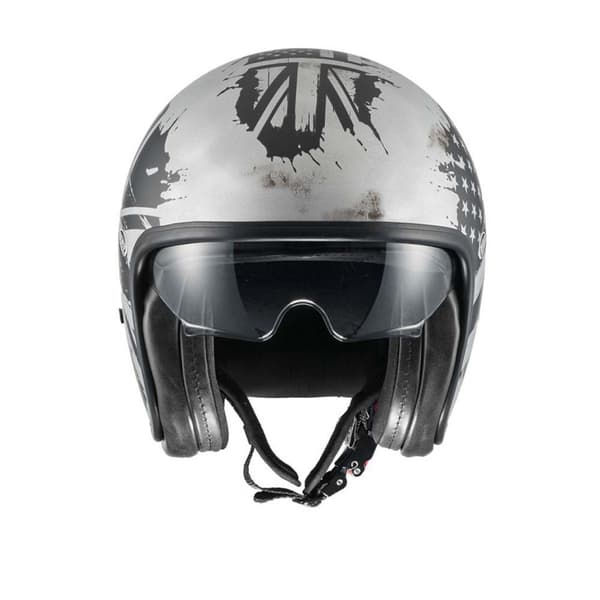 Premier Helmets Avaa Kasvokypärä 23 Vintage Nt Old Style Bm 22.06 Valkoinen,Musta M