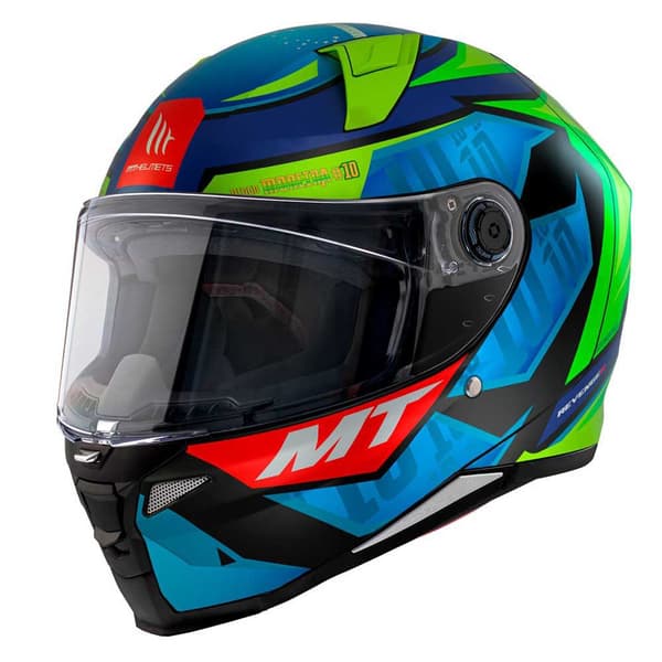 Mt Helmets Fuld Ansigtshjelm Revenge 2 Light A7 Blå XL