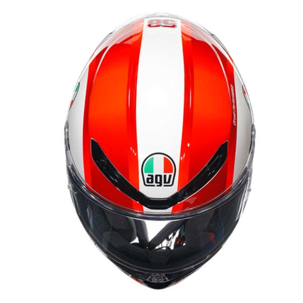 Agv Fuld Ansigtshjelm K6 S E2206 Mplk Rød,Hvid 2XL
