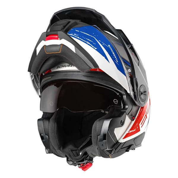Schuberth Terränghjälm E2 Explorer Vit,Blå XL