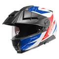 Miniatyrbild 1 av 4: Schuberth Terränghjälm E2 Explorer Vit,Blå XL