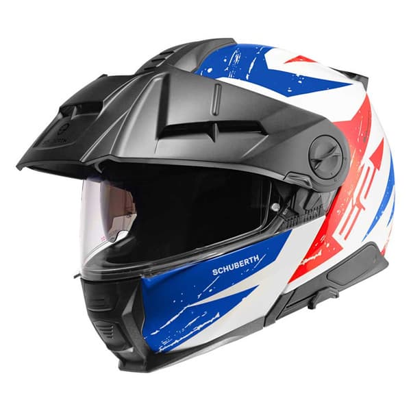 Schuberth Terränghjälm E2 Explorer Vit,Blå XL
