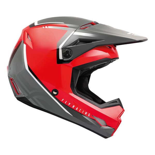 Fly Motocrosshjälm För Barn Ece Kinetic Drift Röd M