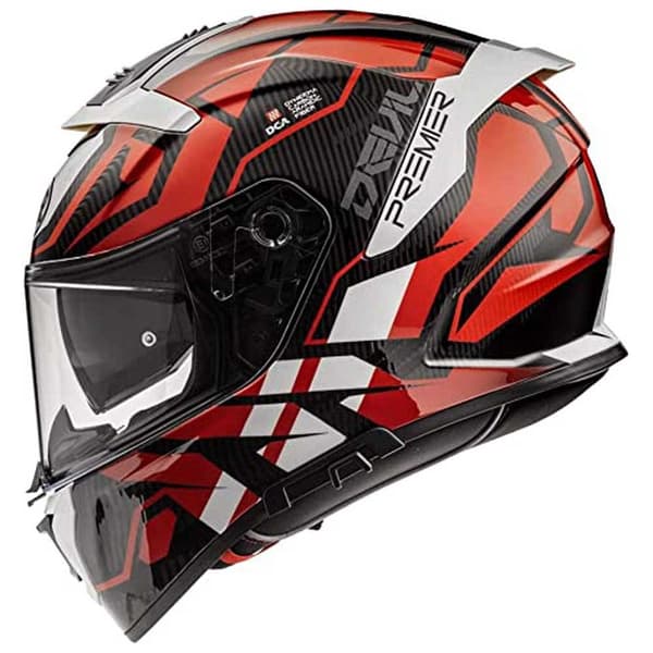 Premier Helmets Fuld Ansigtshjelm 23 Devil Jc 92 22.06 Rød,Sort XL