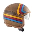 Miniatyrbild 2 av 4: Premier Helmets Öppen Ansikts Hjälm 23 Vintageplatin Ed. Bos Ex Bm 22.06 Brun L