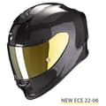 Miniatyrbillede 2 af 2: Scorpion Fuld Ansigtshjelm Exo-r1 Evo Carbon Air Solid Sort XL