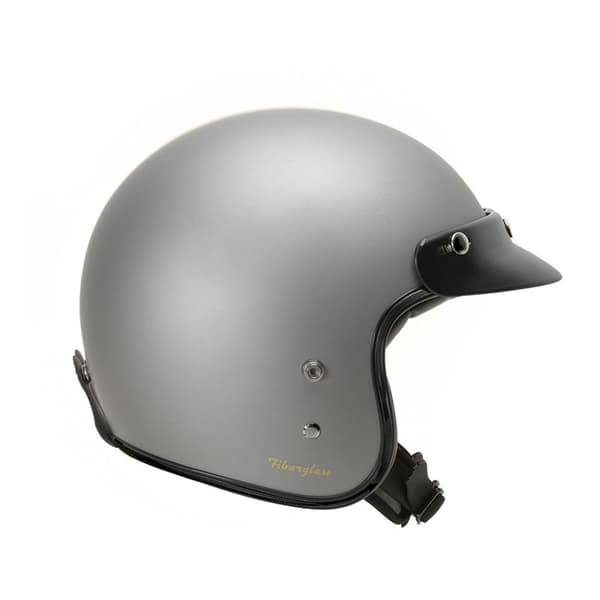 Gari Åben Ansigtshjelm G20x Fiberglass Grå XS