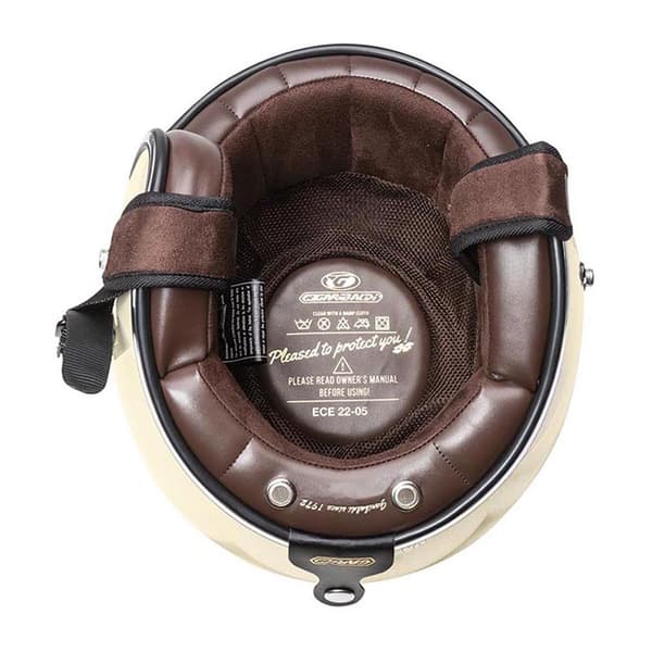 Gari Öppen Ansikts Hjälm G20x Fiberglass Beige 2XL