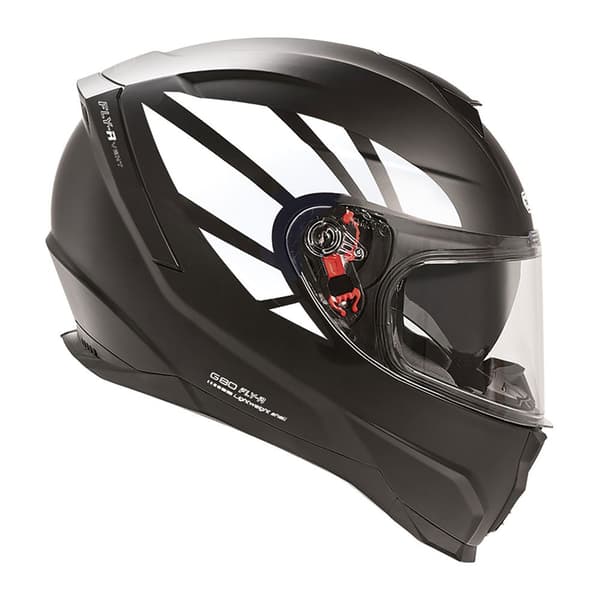 Gari Fullt Ansikte Hjälm G80 Fly-r Svart 2XL