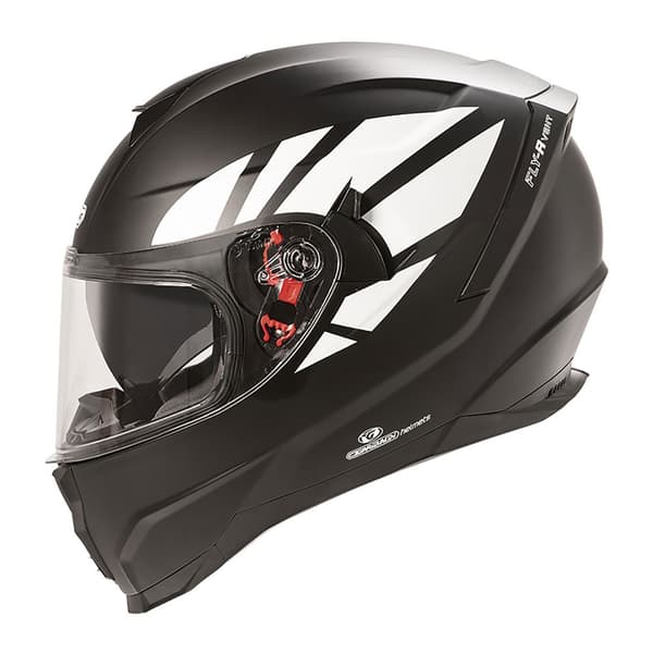 Gari Fullt Ansikte Hjälm G80 Fly-r Svart 2XL