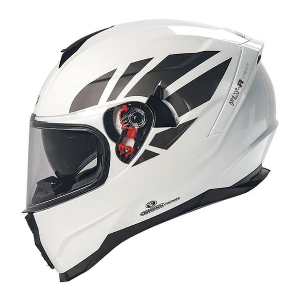 Gari Fuld Ansigtshjelm G80 Fly-r Hvid XL