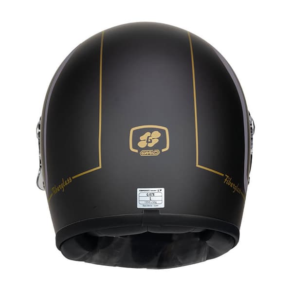 Gari Fuld Ansigtshjelm G07x Fiberglass Sort XS