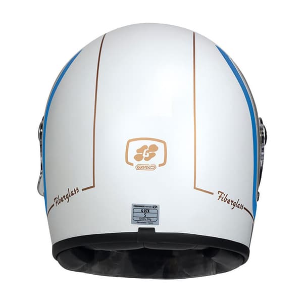 Gari Fullt Ansikte Hjälm G07x Fiberglass Vit S