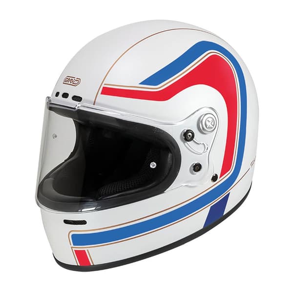 Gari Fullt Ansikte Hjälm G07x Fiberglass Vit S