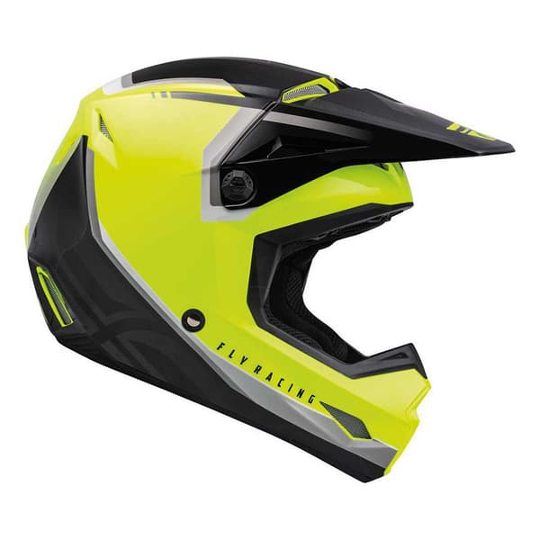 Fly Motocross Kypärä Ece Kinetic Drift Keltainen S
