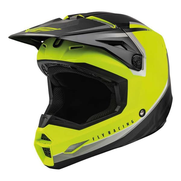Fly Motocross Kypärä Ece Kinetic Drift Keltainen S