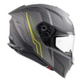 Miniatyrbillede 3 af 4: Premier Helmets Fuld Ansigtshjelm 23 Hyper Bp6 Bm 22.06 Sort XL