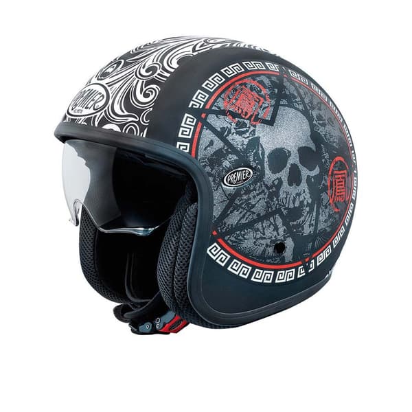 Premier Helmets Öppen Ansikts Hjälm 23 Vintage Sk9 Bm 22.06 Blå XL