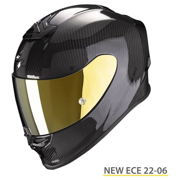 Scorpion Fullt Ansikte Hjälm Exo-r1 Evo Carbon Air Solid Svart M
