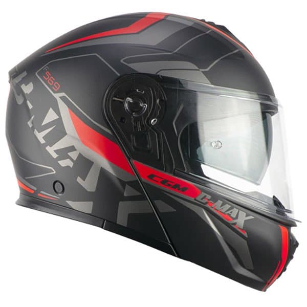 Cgm Modulär Hjälm 569g C-max City Svart L