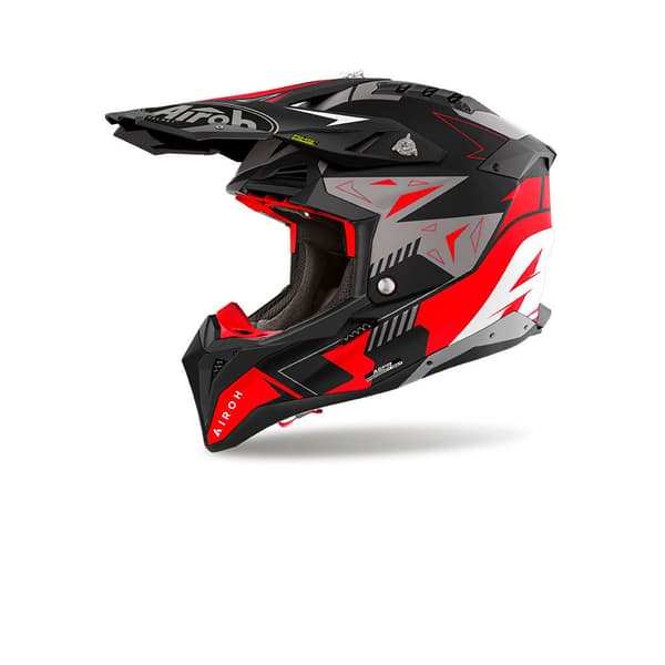 Airoh Motocross Hjelm Av3sp55 Aviator 3 Spin Flerfarvet L