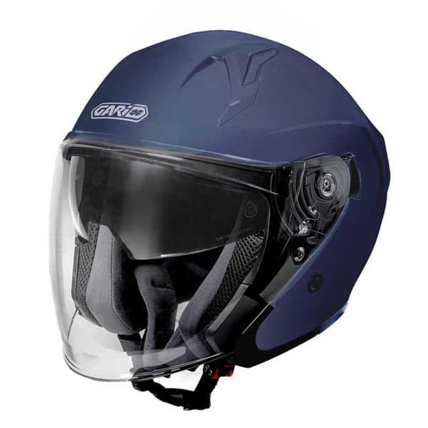 Gari Öppen Ansikts Hjälm G40 Sunvisor Blå M