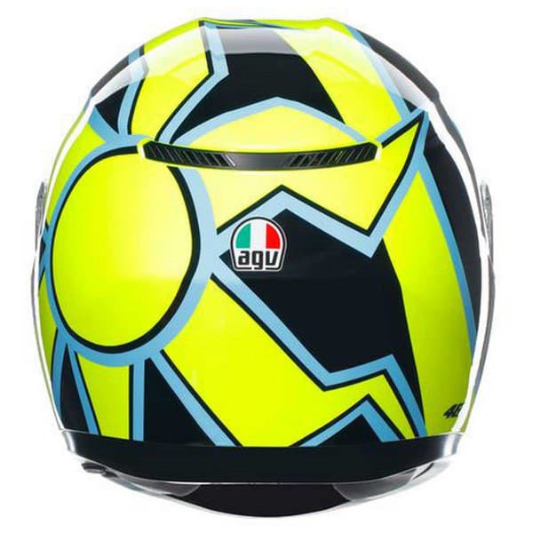 Agv Fuld Ansigtshjelm K3 E2206 Mplk Gul S