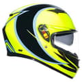Miniatyrbillede 5 af 7: Agv Fuld Ansigtshjelm K3 E2206 Mplk Gul S