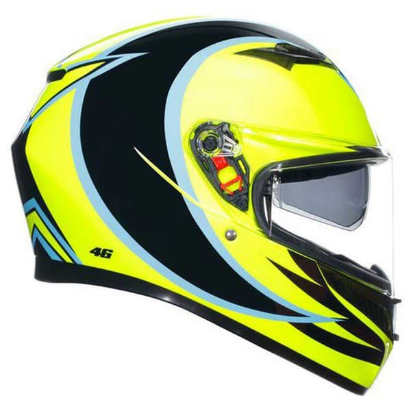 Agv Fuld Ansigtshjelm K3 E2206 Mplk Gul S