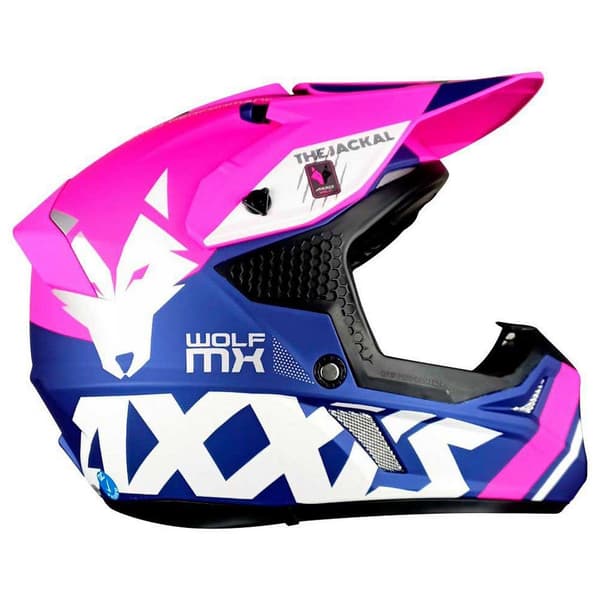 Axxis Motocrosshjälm Mx803 Wolf Jackal Flerfärgad L