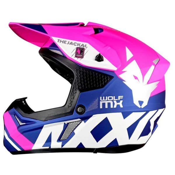 Axxis Motocrosshjälm Mx803 Wolf Jackal Flerfärgad L