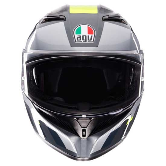 Agv Fuld Ansigtshjelm K3 Grå L