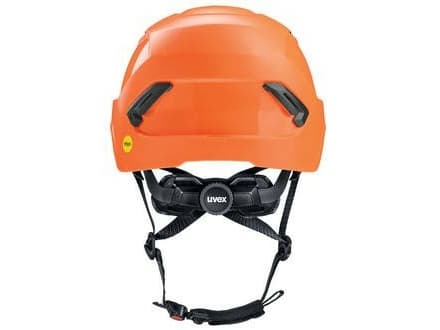 Uvex 9735231, akrylonitril butadien styren, plast, tekstil, oransje, 51-63 cm, -30 °C, EN 397