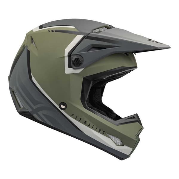 Fly Motocrosshjälm Ece Kinetic Drift Grönt S