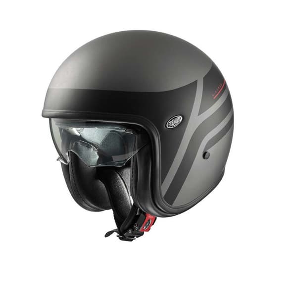 Premier Helmets Åben Ansigtshjelm 23 Vintage K17 Bm 22.06 Sort L