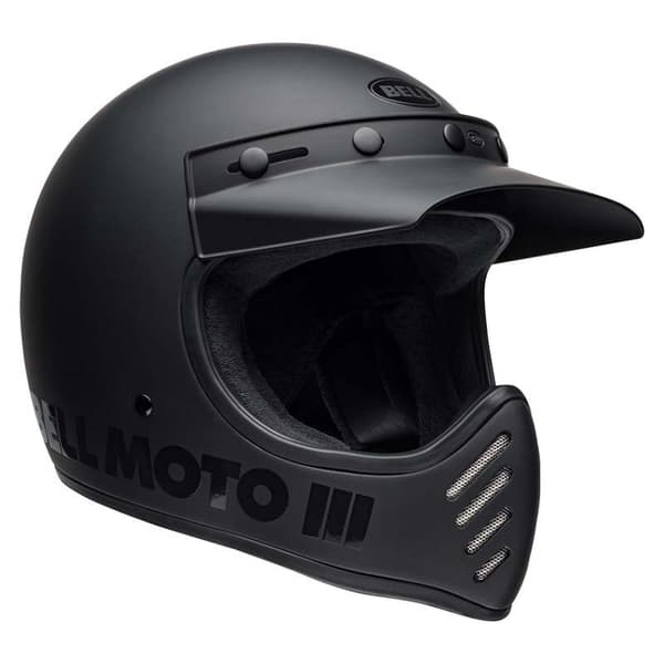 Bell Moto Motocross Kypärä Moto3 Classic Musta M