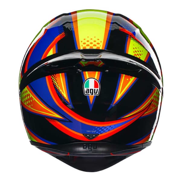 Agv Fullt Ansikte Hjälm K1 S E2206 Flerfärgad XS