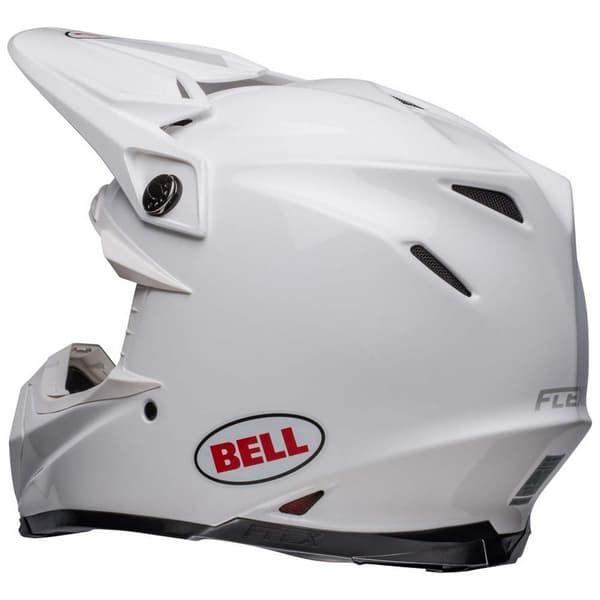 Bell Moto Motocross Hjelm Moto-9s Flex Solid Hvid M