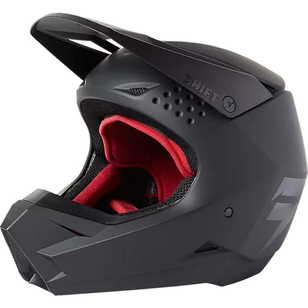 Fox Racing Mx Motocrosshjälm White Label Blac Svart S