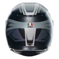 Miniatyrbillede 4 af 6: Agv Fuld Ansigtshjelm K3 E2206 Mplk Sort,Grå XL