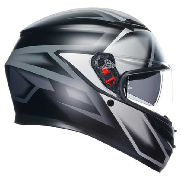 Agv Fuld Ansigtshjelm K3 E2206 Mplk Sort,Grå XL
