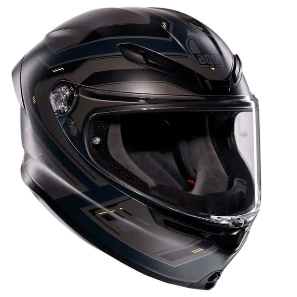 Agv Fullt Ansikte Hjälm K6 S Svart M