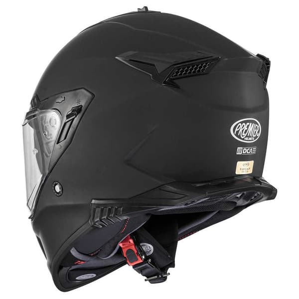 Premier Helmets Fullt Ansikte Hjälm 23 Streetfighter U9bm Pinlock Incl Svart S