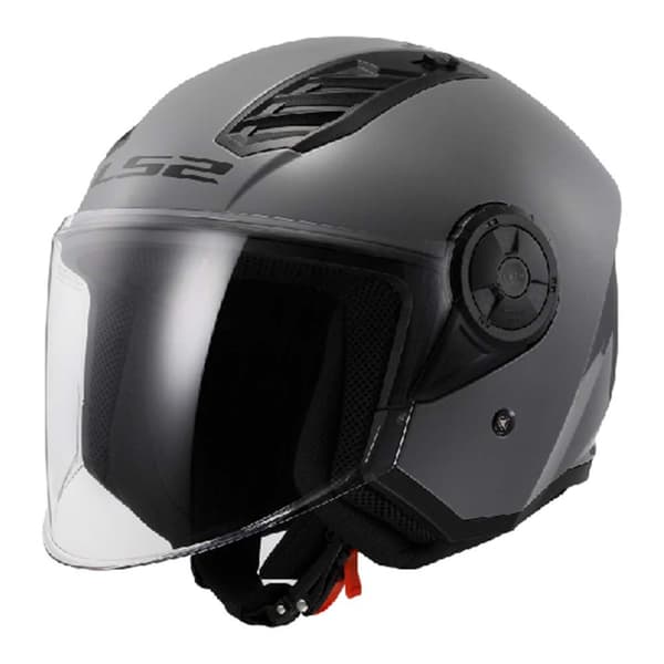 Ls2 Öppen Ansikts Hjälm Of616 Airflow Ii Svart XS