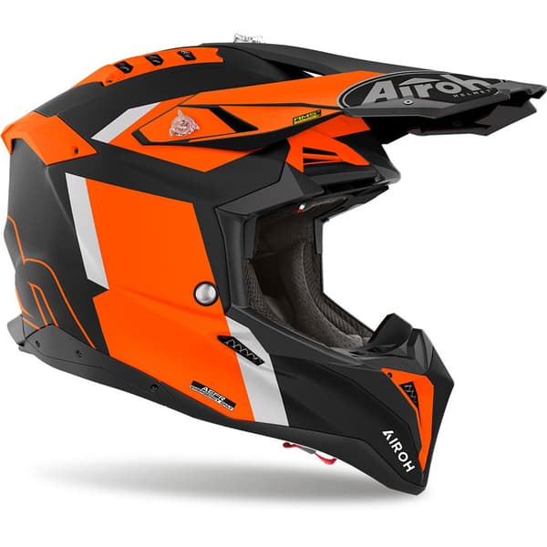 Airoh Motocrosshjälm Av3gl32 Aviator 3 Glory Flerfärgad M