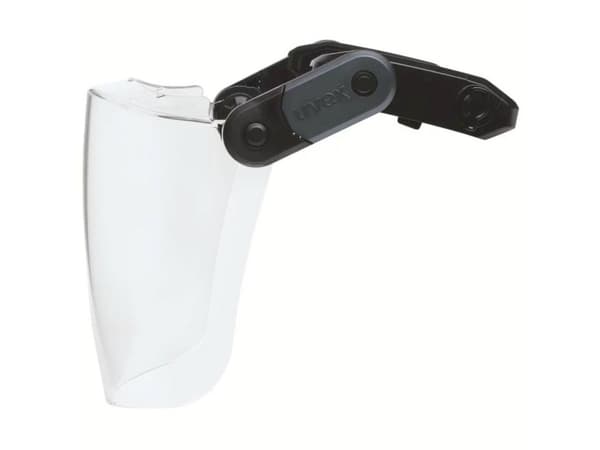 uvex pronamic 9916002 Beskyttelsesvisir inkl. UV-beskyttelse, Anti-beslagsbeskyttelse, Med antirids-beskyttelse Sort EN 166:2001, EN 170:2002