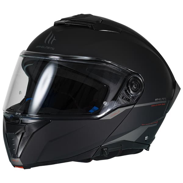 Mt Helmets Modulær Hjelm Atom 2 Sv Solid  M