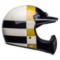 Miniatyrbillede 9 af 9: Bell Moto Motocross Hjelm Moto3 Atwlyd Orbit Hvid,Sort S