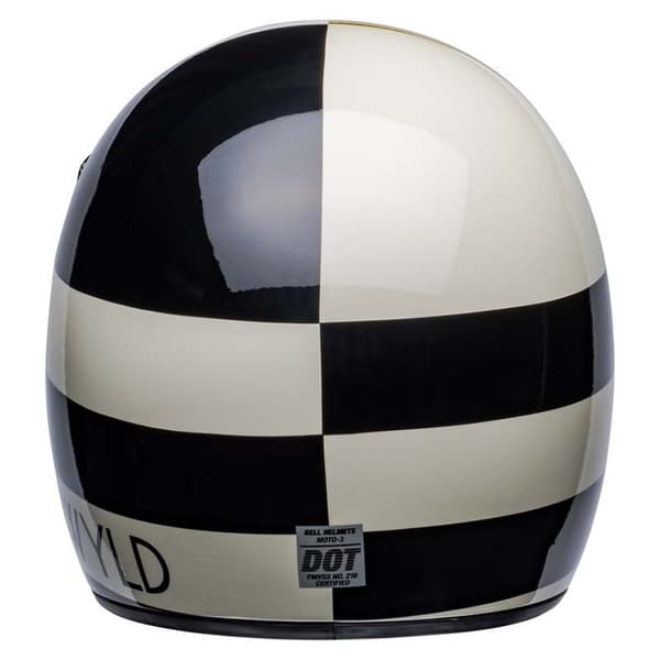 Bell Moto Motocross Hjelm Moto3 Atwlyd Orbit Hvid,Sort S