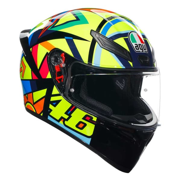 Agv Fullt Ansikte Hjälm K1 S E2206 Flerfärgad S